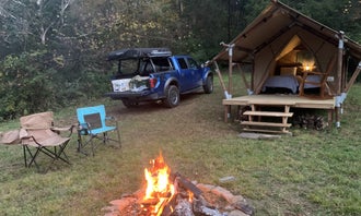 Camping near Holston River Bank: GlampKnox, Kodak, Tennessee