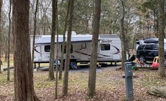 Emily K.'s photo of rv camping at Bledsoe Creek State Park Campground near Stillhouse Hollow Lake