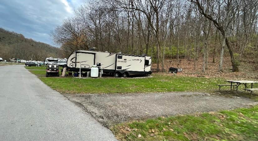 Jenn N.'s photo of rv camping at Cummins Ferry RV Park, Campground on the Kentucky River near Stanford, KY