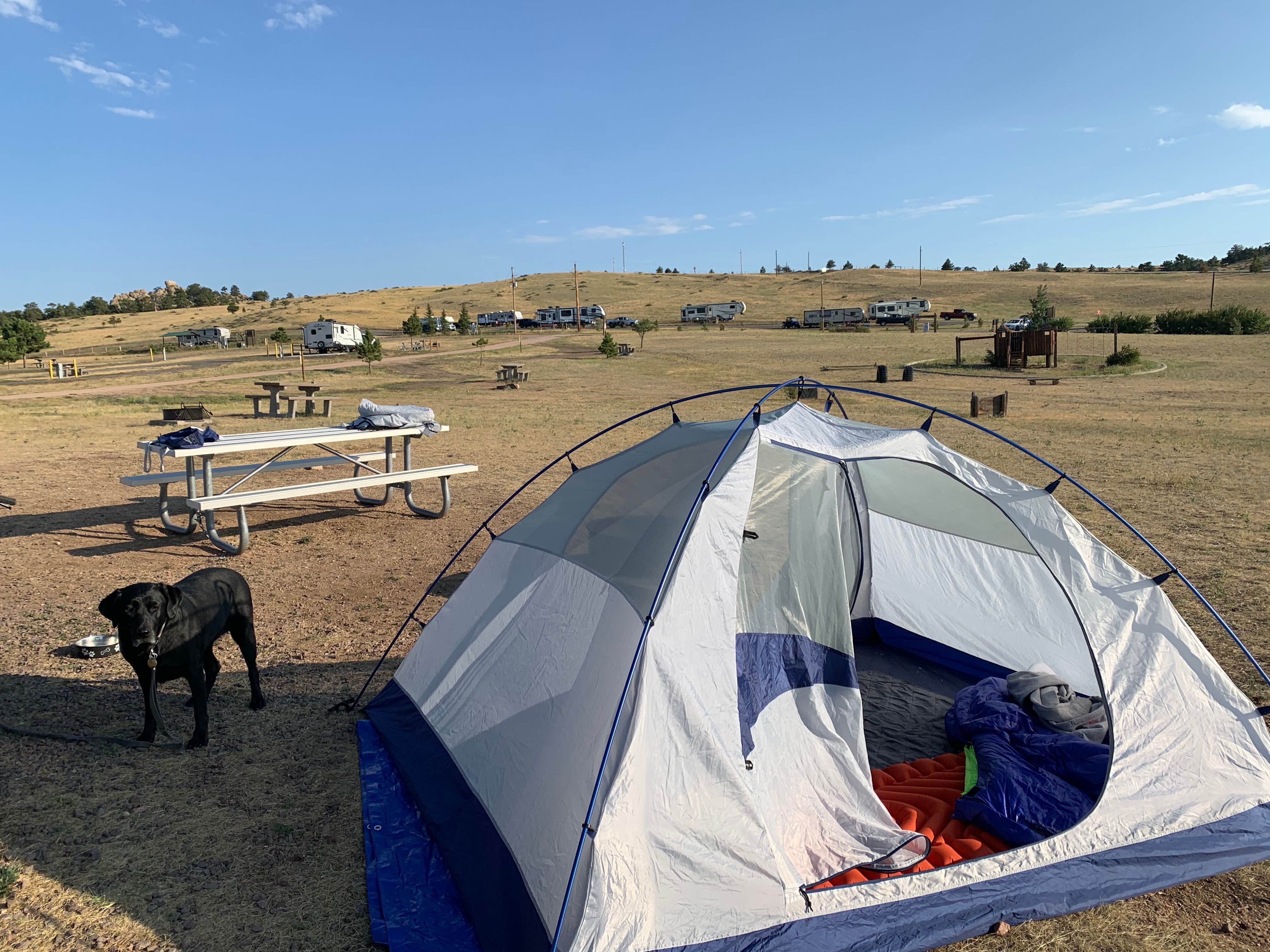 Camper-submitted photo at Curt Gowdy State Park Campground near Buford, WY
