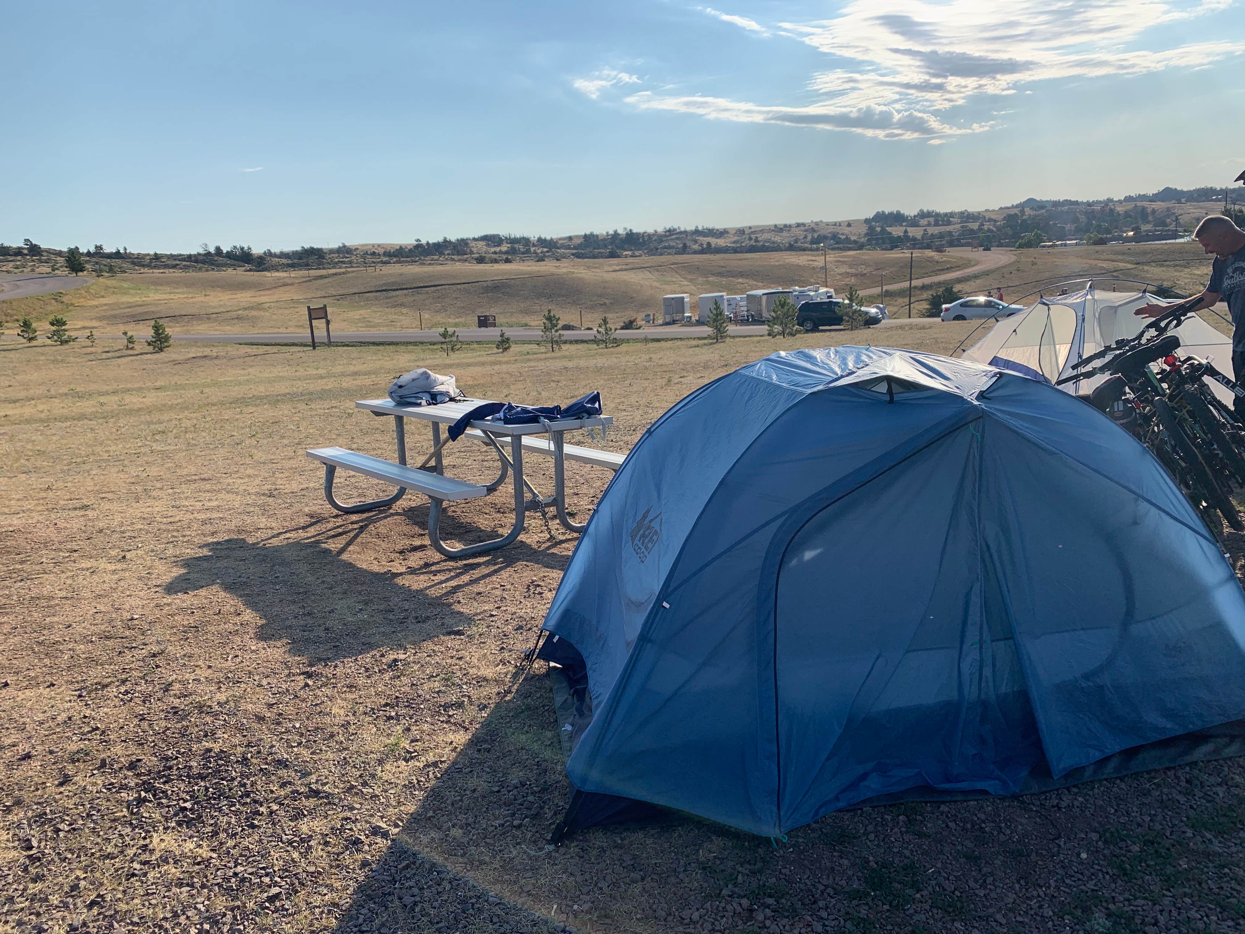 Camper-submitted photo at Curt Gowdy State Park Campground near Buford, WY