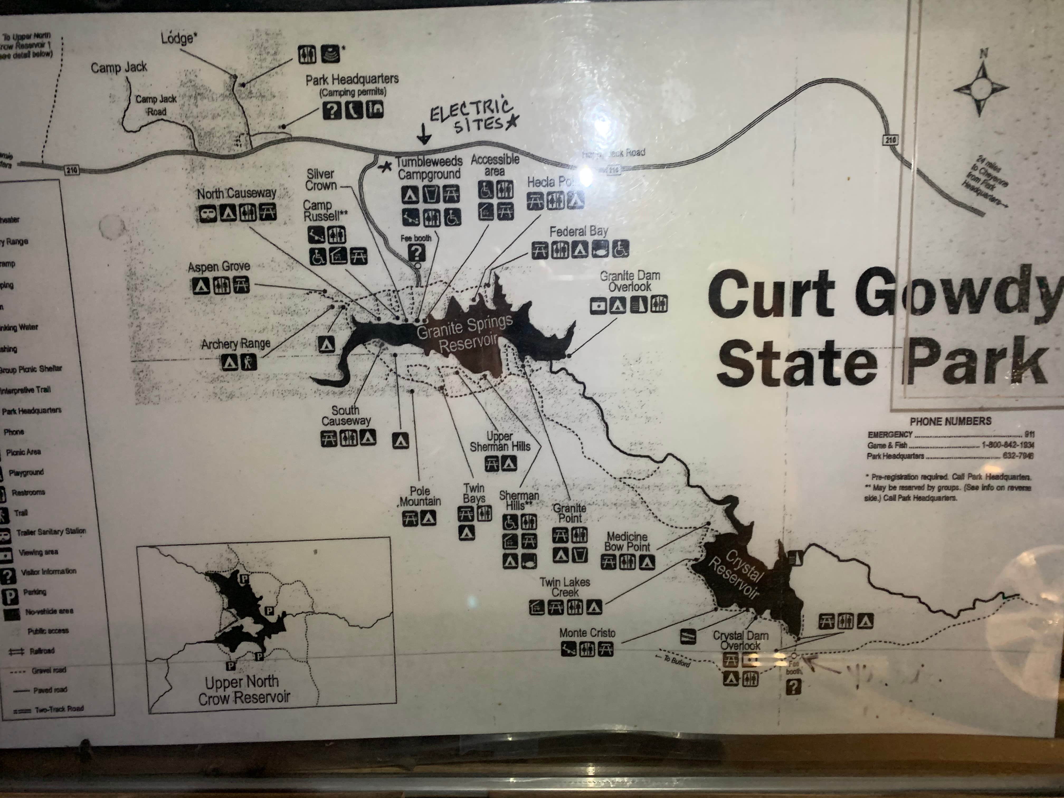 Camper-submitted photo at Curt Gowdy State Park Campground near Buford, WY