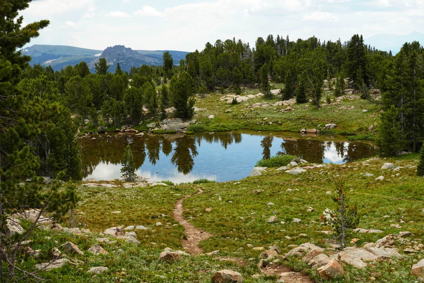 Camper-submitted photo at Lily Lake - TEMPORARILY CLOSED near Silver Gate, MT