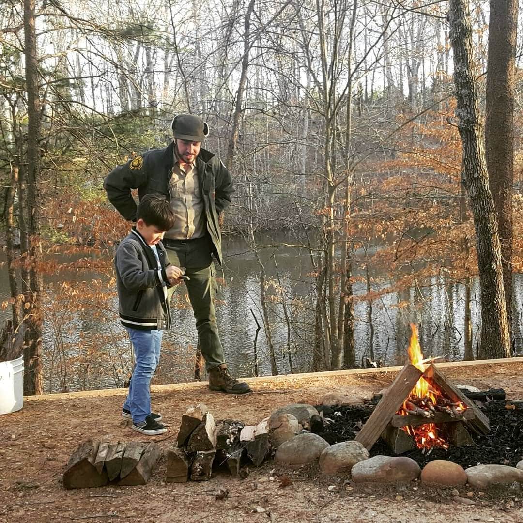 Camper-submitted photo at Red Oak Campground — James River State Park near Vesuvius, VA
