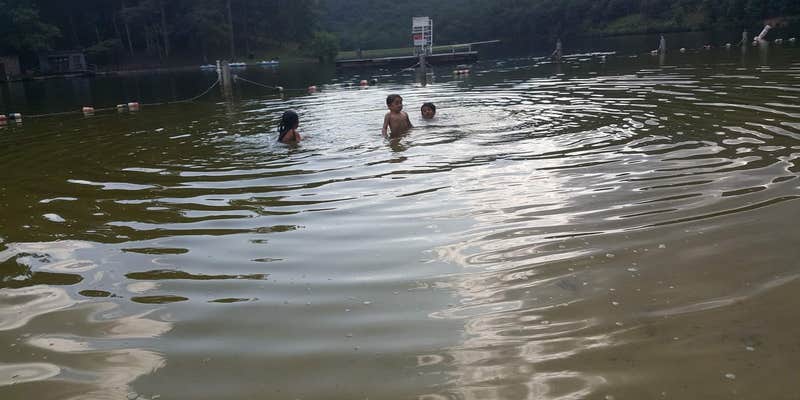Camper submitted image from Douthat State Park Campground