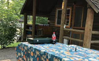 Bridget H.'s photo of glamping accommodations at Natural Bridge-Lexington KOA in Virginia