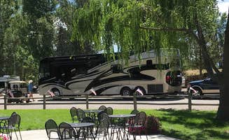 Jen G.'s photo of rv camping at Riverbend RV Park & Cabins near Austin, CO