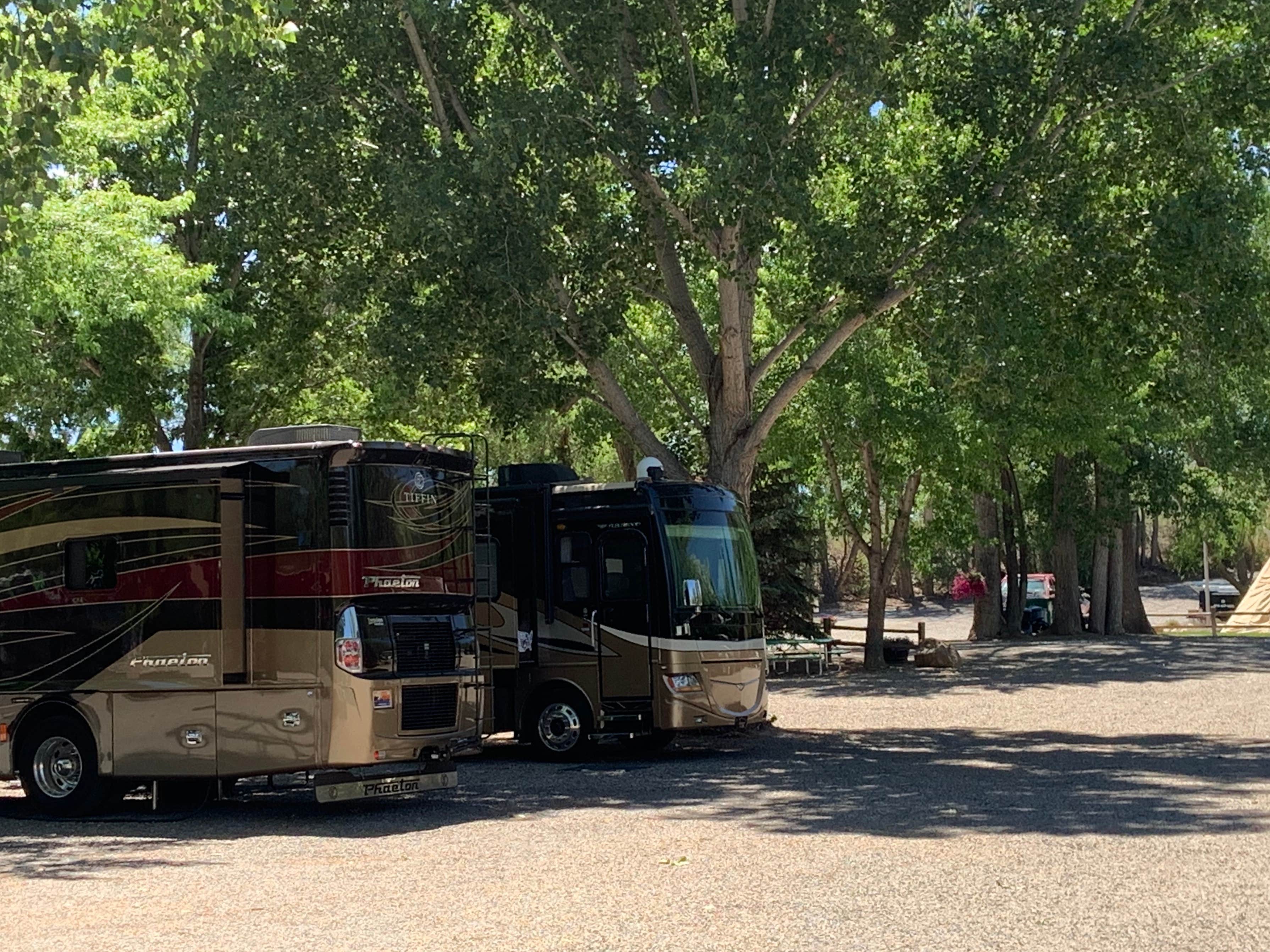 Camper-submitted photo at Riverbend RV Park & Cabins near Austin, CO