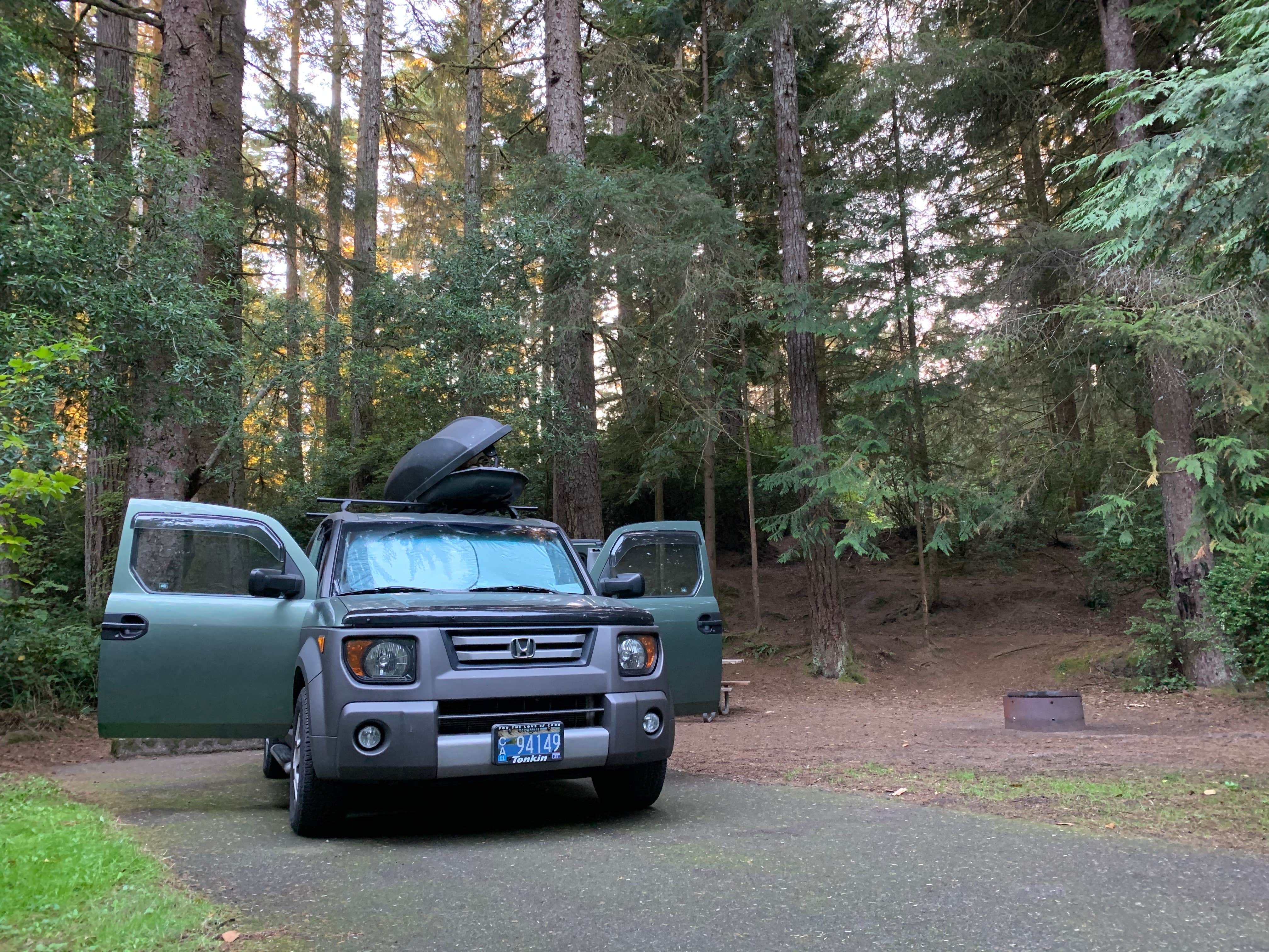 Jessie M. Honeyman Memorial State Park Campground