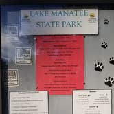 Review photo of Lake Manatee State Park Campground by L O., December 9, 2020