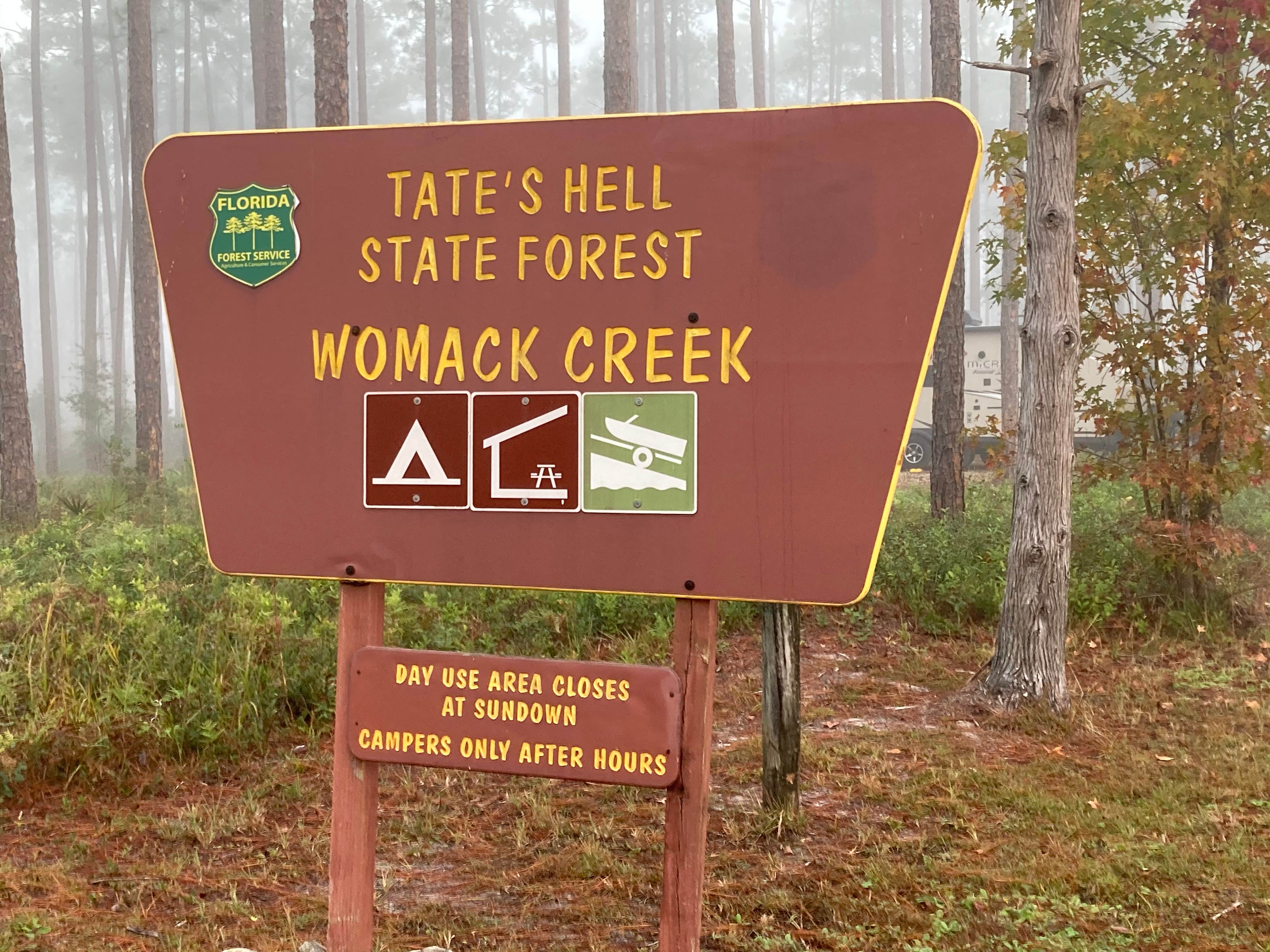 Camper-submitted photo at Womack Creek Campground — Tate's Hell State Forest near Sopchoppy, FL