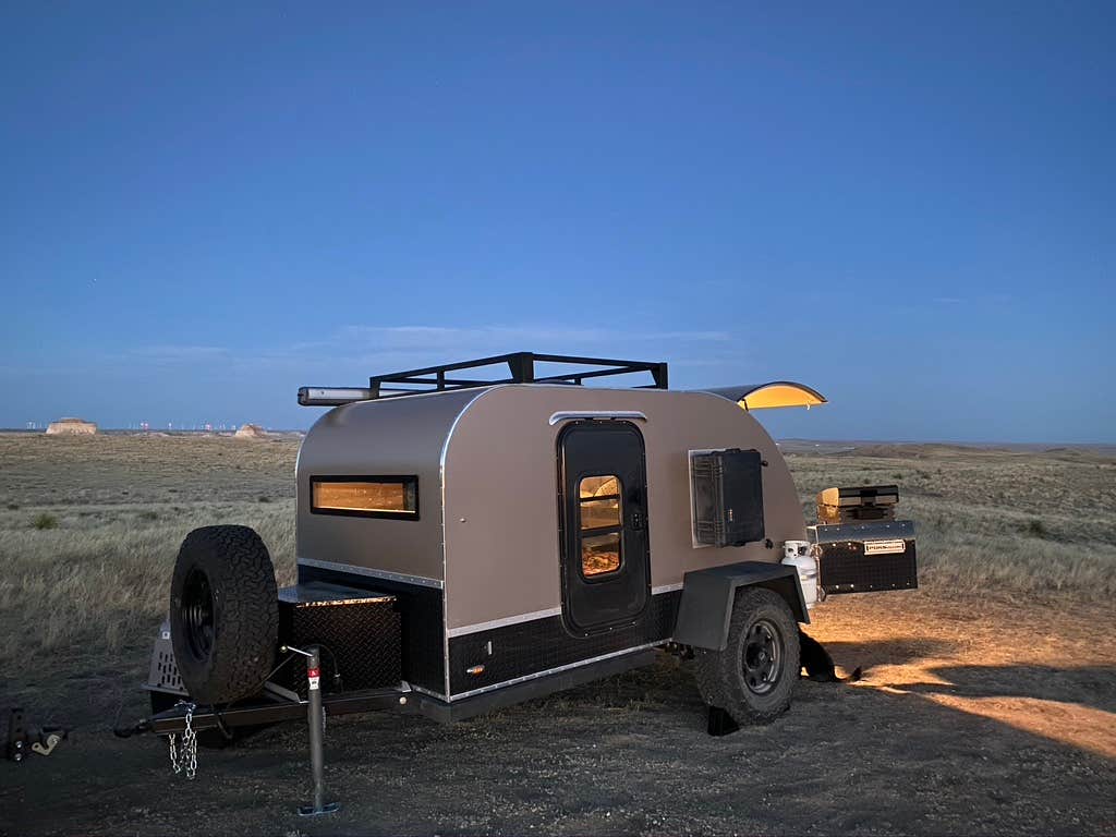 Larry H.'s photo of rv camping at Pawnee Buttes - Dispersed Camping near Sterling, CO