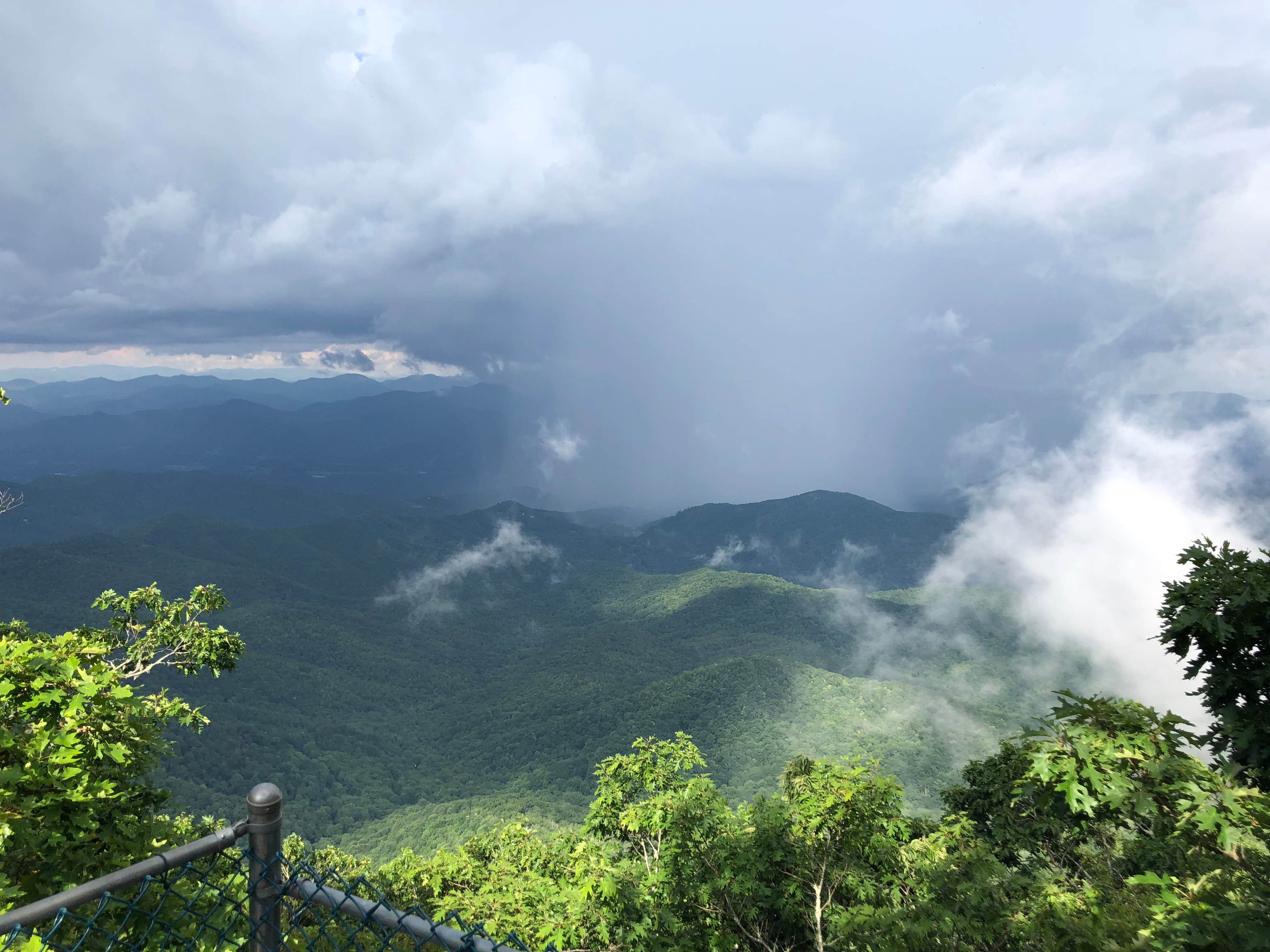 Camper-submitted photo at Albert Mountain Firetower Dispersed Campsite near Otto, NC