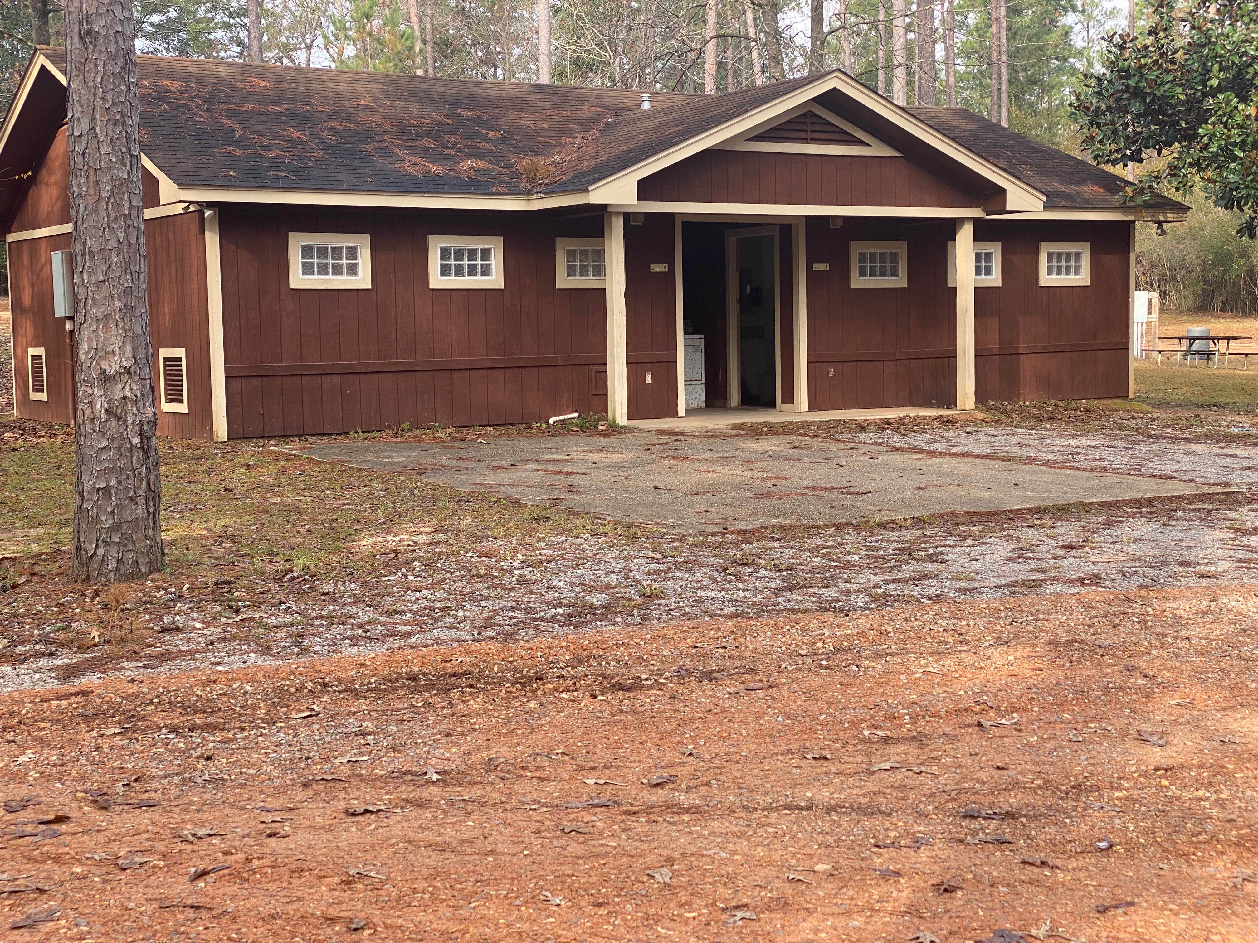 Johnnie S.'s photo of glamping accommodations at Flint Creek Waterpark near Petal, MS