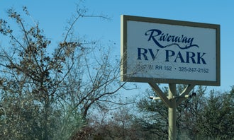 Camping near Willie Washington Park: Riverway RV Park, Llano, Texas