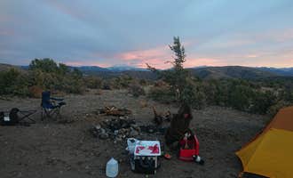 Camping near Pratt Lake Dispersed: Cosmic Campground, Glenwood, New Mexico