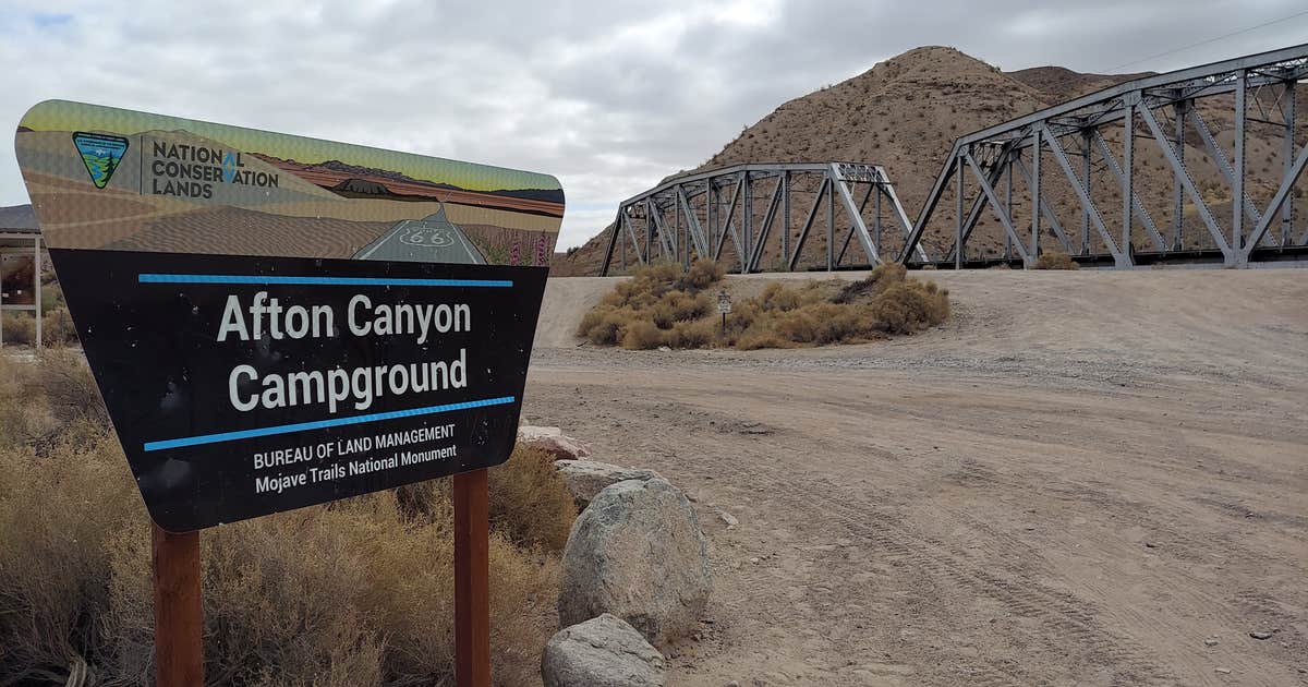 Afton Canyon Campground