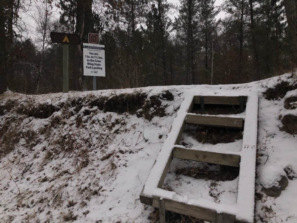Camper-submitted photo at Overlook Park Canoe Campsite near Aitkin, MN