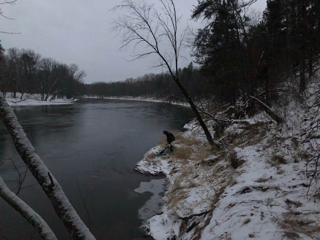 Camper-submitted photo at Overlook Park Canoe Campsite near Aitkin, MN