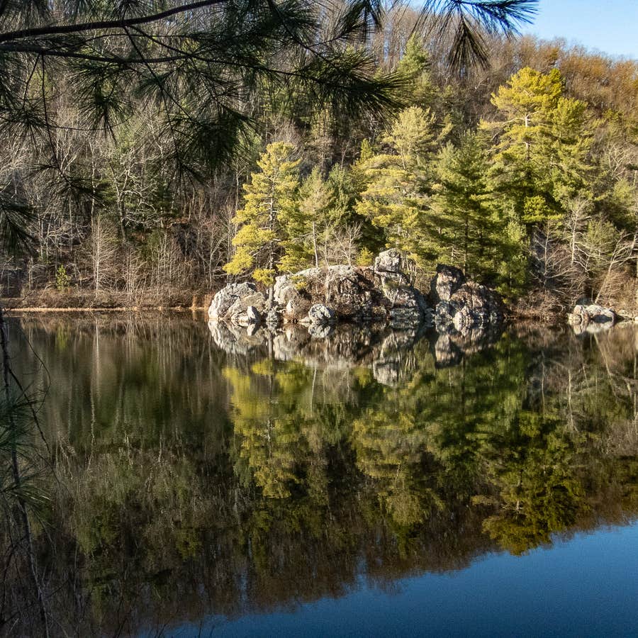 Trout Pond Recreation Area Camping Lost city, WV