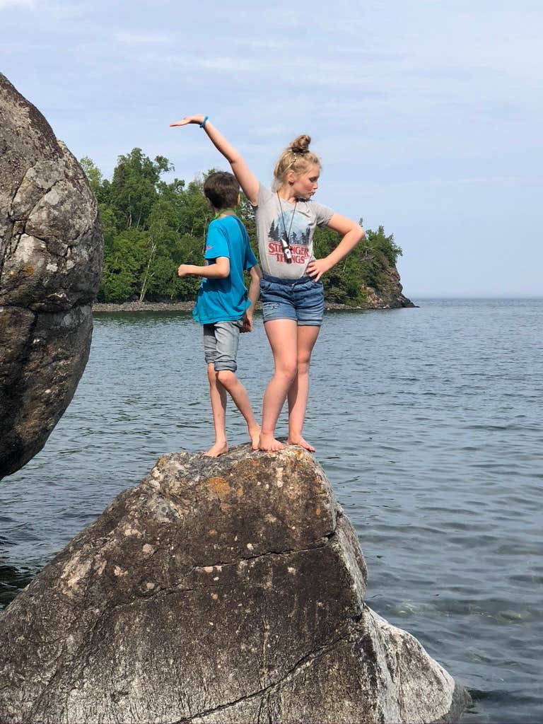 Camper-submitted photo at Split Rock Lighthouse State Park Campground in Minnesota