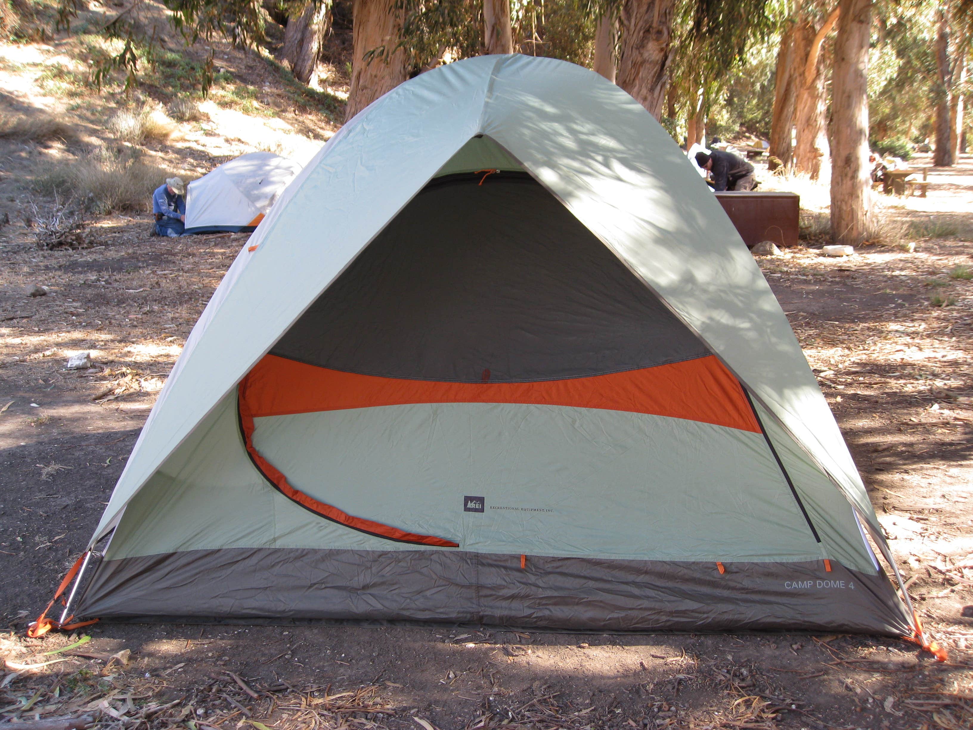 Megan B.'s photo of tent camping at Santa Cruz Island Scorpion Canyon Campground — Channel Islands National Park near Agoura Hills, CA