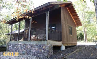 Trevor B.'s photo of a cabin at Johnson's Shut-Ins State Park near Bourbon, MO