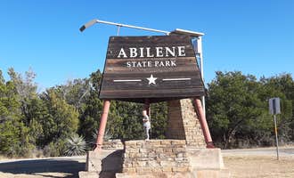 Camping near Dyess Military - Dyess AFB: Abilene State Park Campground, Tuscola, Texas
