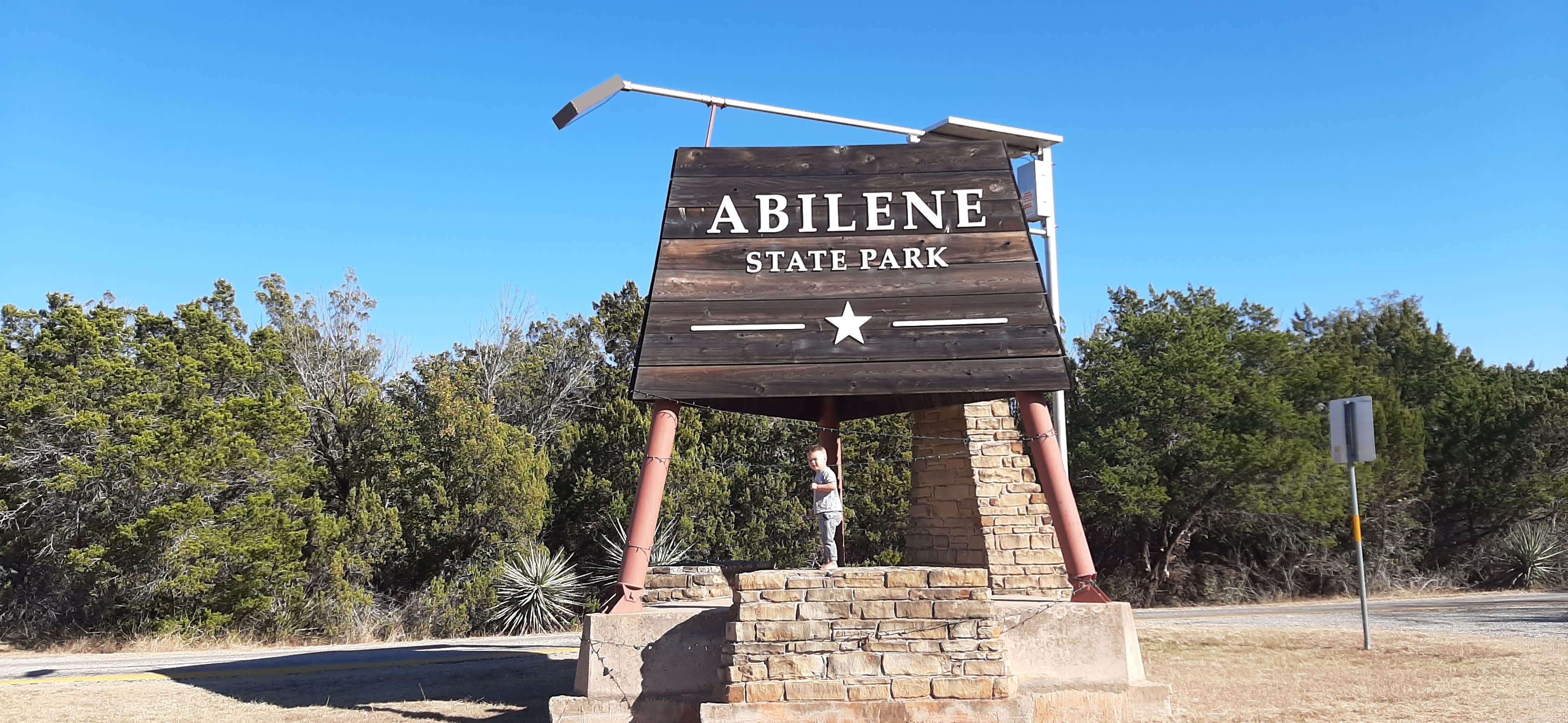 Camper submitted image from Abilene State Park Campground - 1