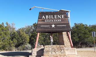 Camping near Winters-Elm Creek Reservoir: Abilene State Park Campground, Tuscola, Texas