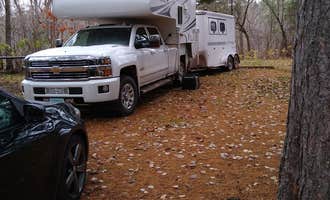 Camping near Riverview Campground — St. Croix State Park: Saint Croix State Forest Boulder Campground, Danbury, Minnesota