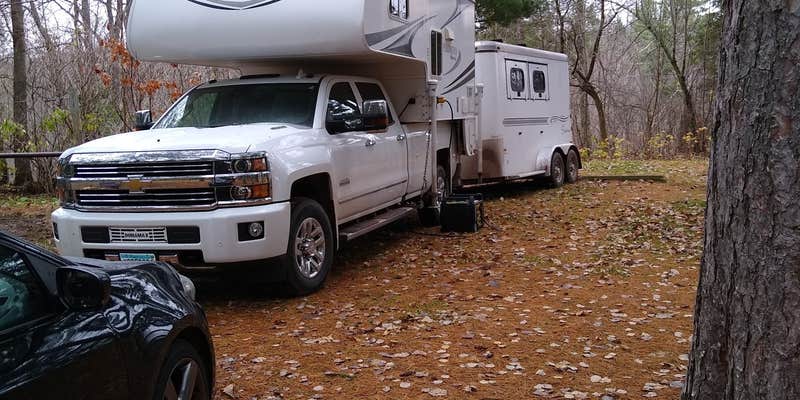 Camper submitted image from Saint Croix State Forest Boulder Campground