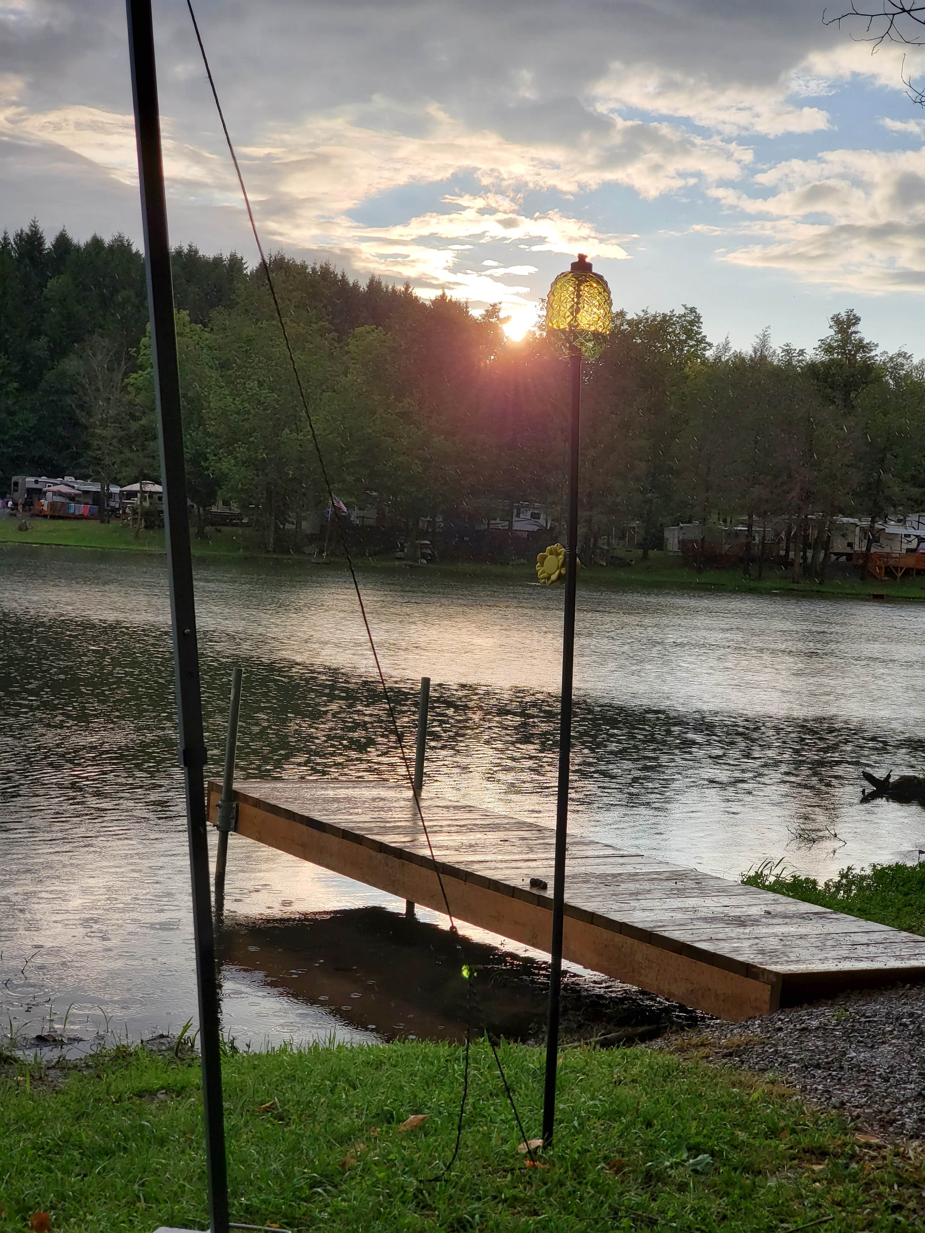 Camper-submitted photo at Pine Cradle Lake Family Campground near Dushore, PA