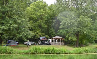Eric's photo of tent camping at McCully Heritage Project near St. Ann, MO