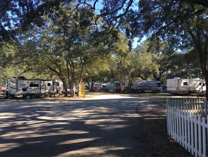 Camper submitted image from Panacea RV Park - 2