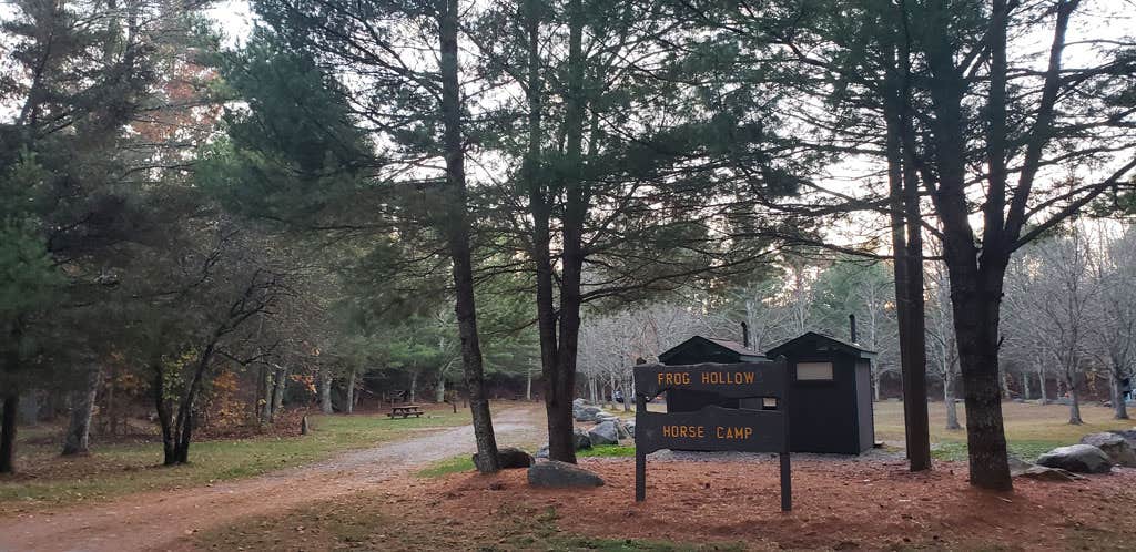 Camper submitted image from Frog Hollow Horse Camp at Pachaug State Forest - 5