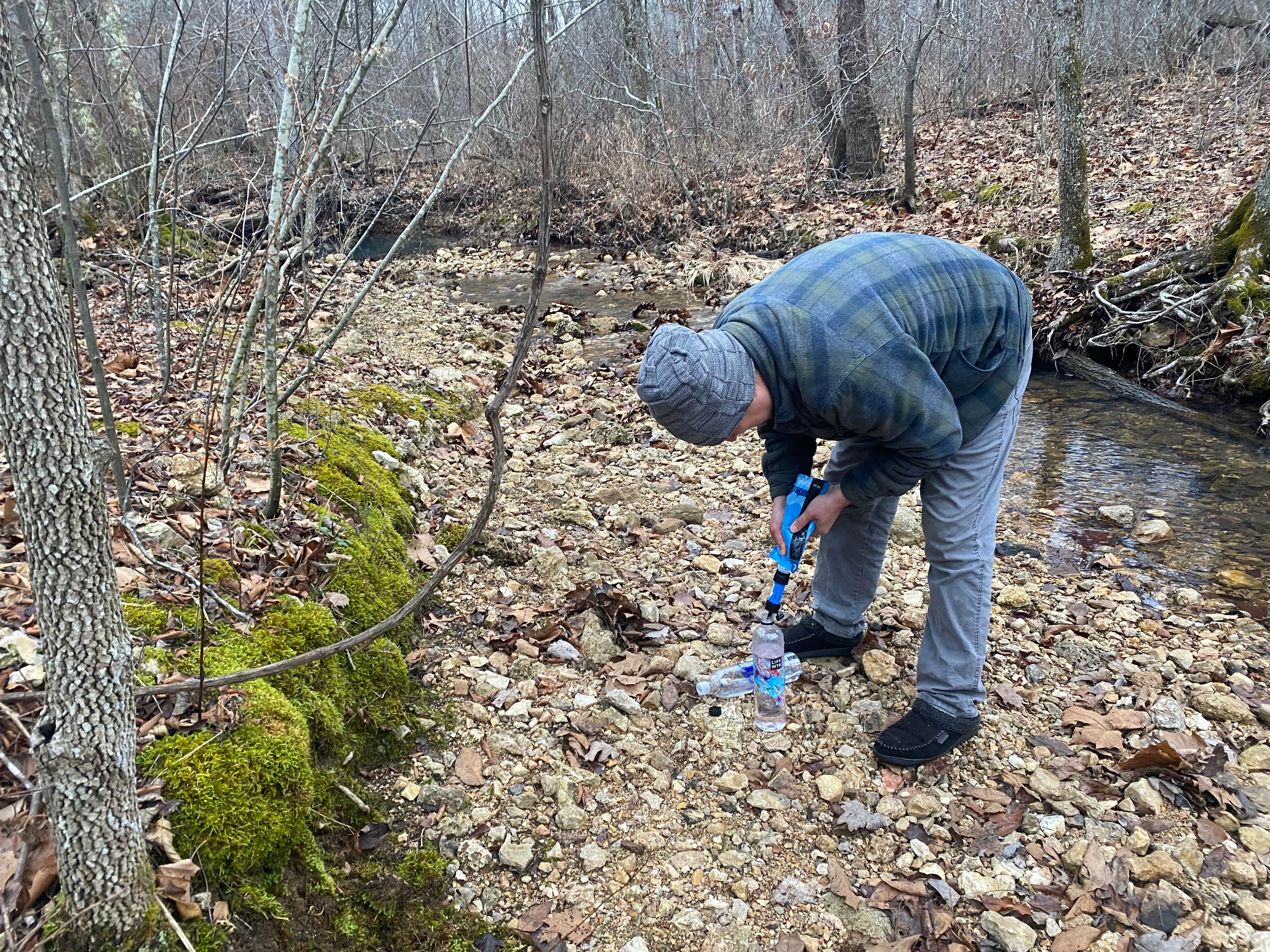 Camper-submitted photo at Big River Primitive Campground near Bunker, MO