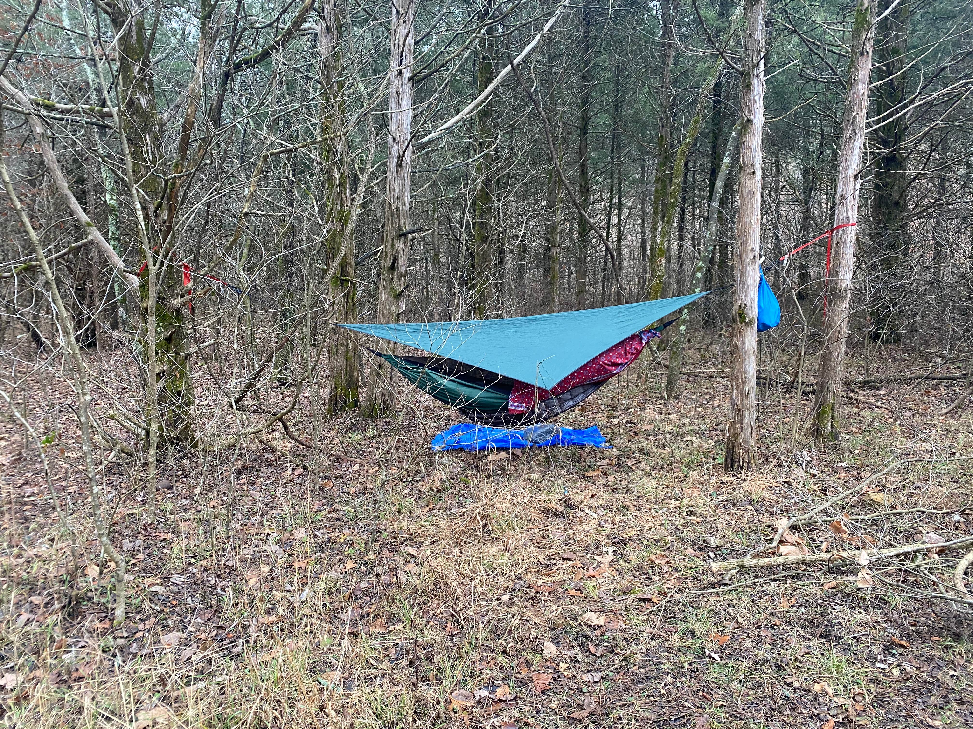 Jeremy G.'s photo of a dispersed camping area at Big River Primitive Campground near Hartshorn, MO
