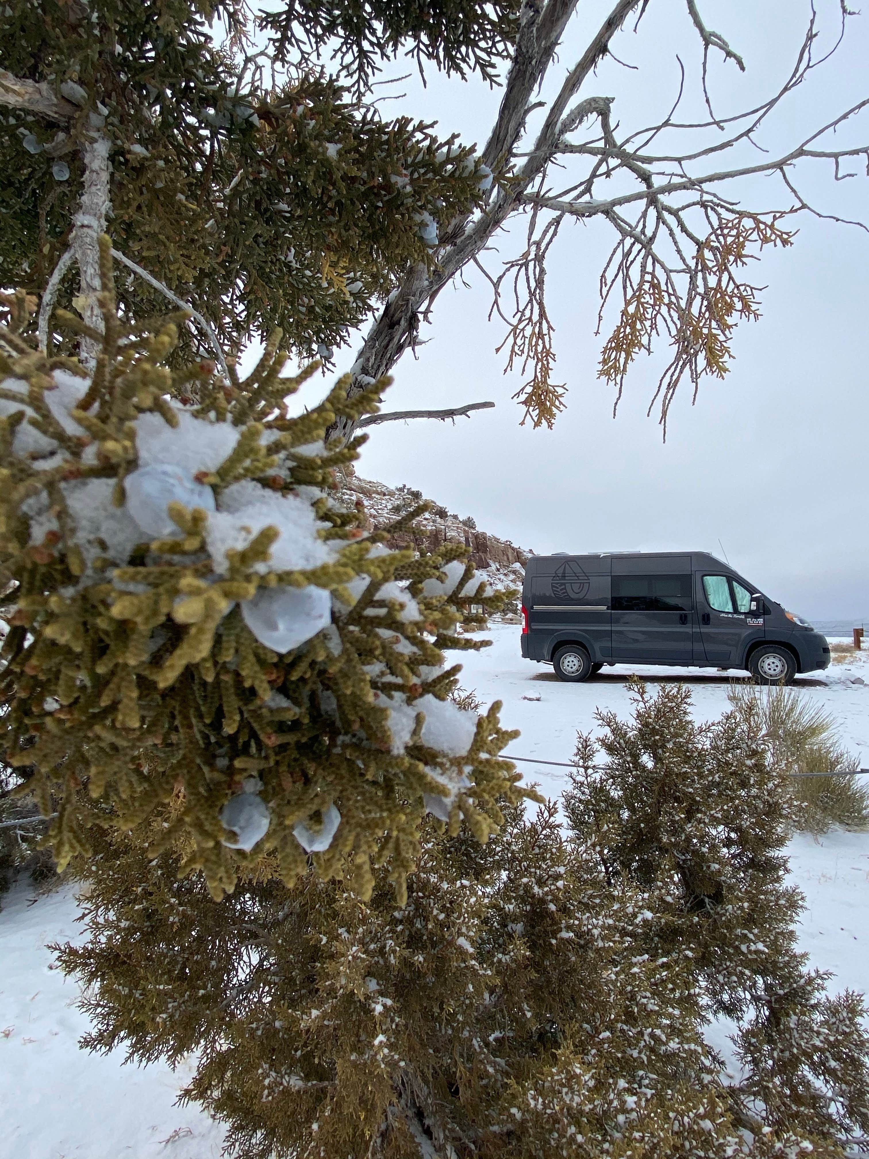 Megan B.'s photo of rv camping at Jouflas Campground near Loma, CO