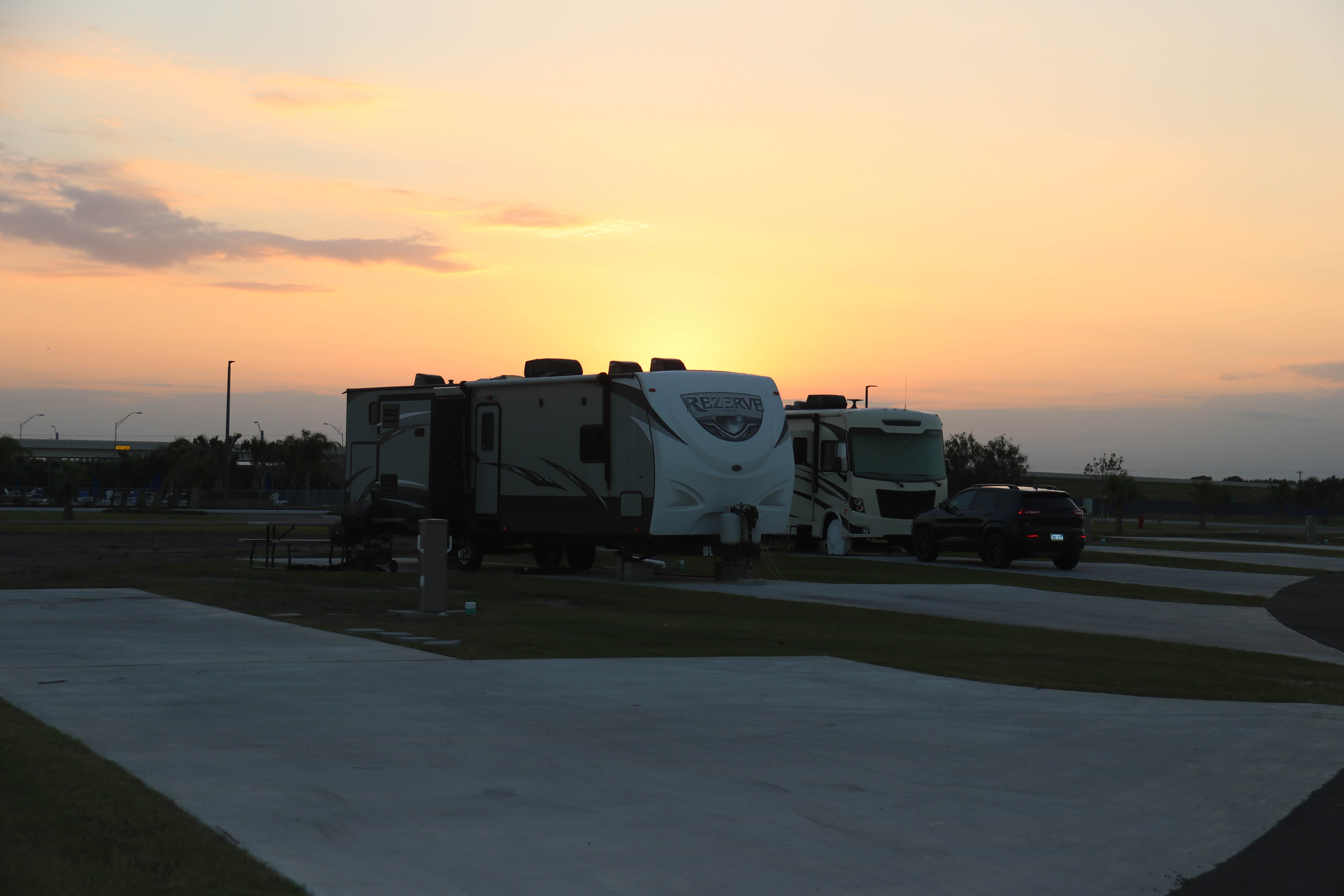 TSA A.'s photo of rv camping at Tropical Trails RV Resort near Lozano, TX
