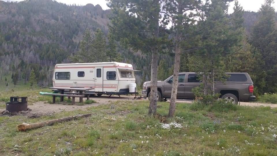 Camper submitted image from Mosquito Flat Trailhead walk in Campground - 2