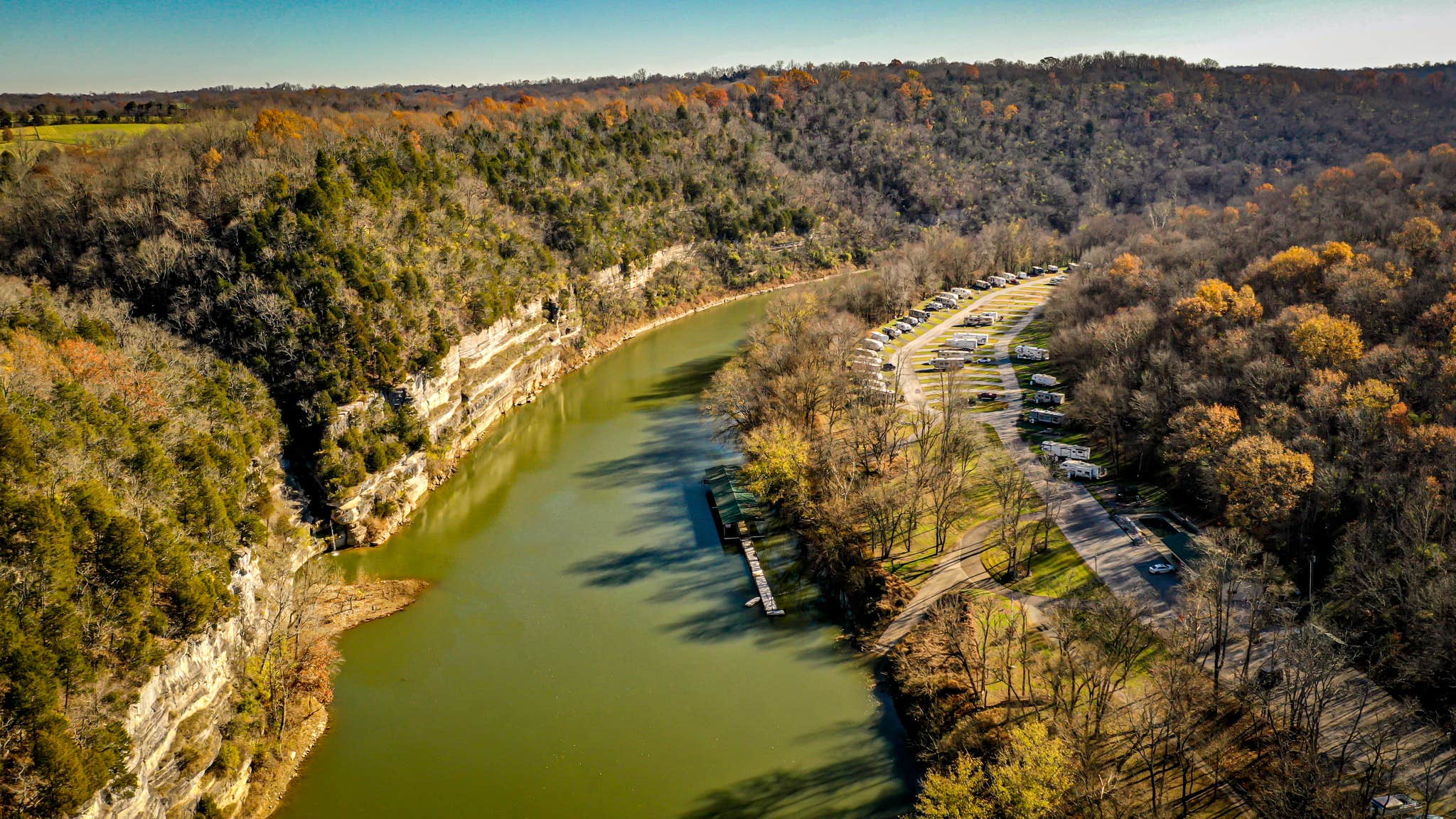 Camper-submitted photo at Cummins Ferry RV Park, Campground on the Kentucky River near Stanford, KY
