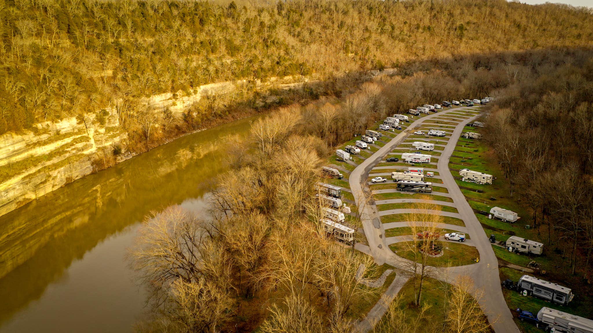Camper-submitted photo at Cummins Ferry RV Park, Campground on the Kentucky River near Stanford, KY
