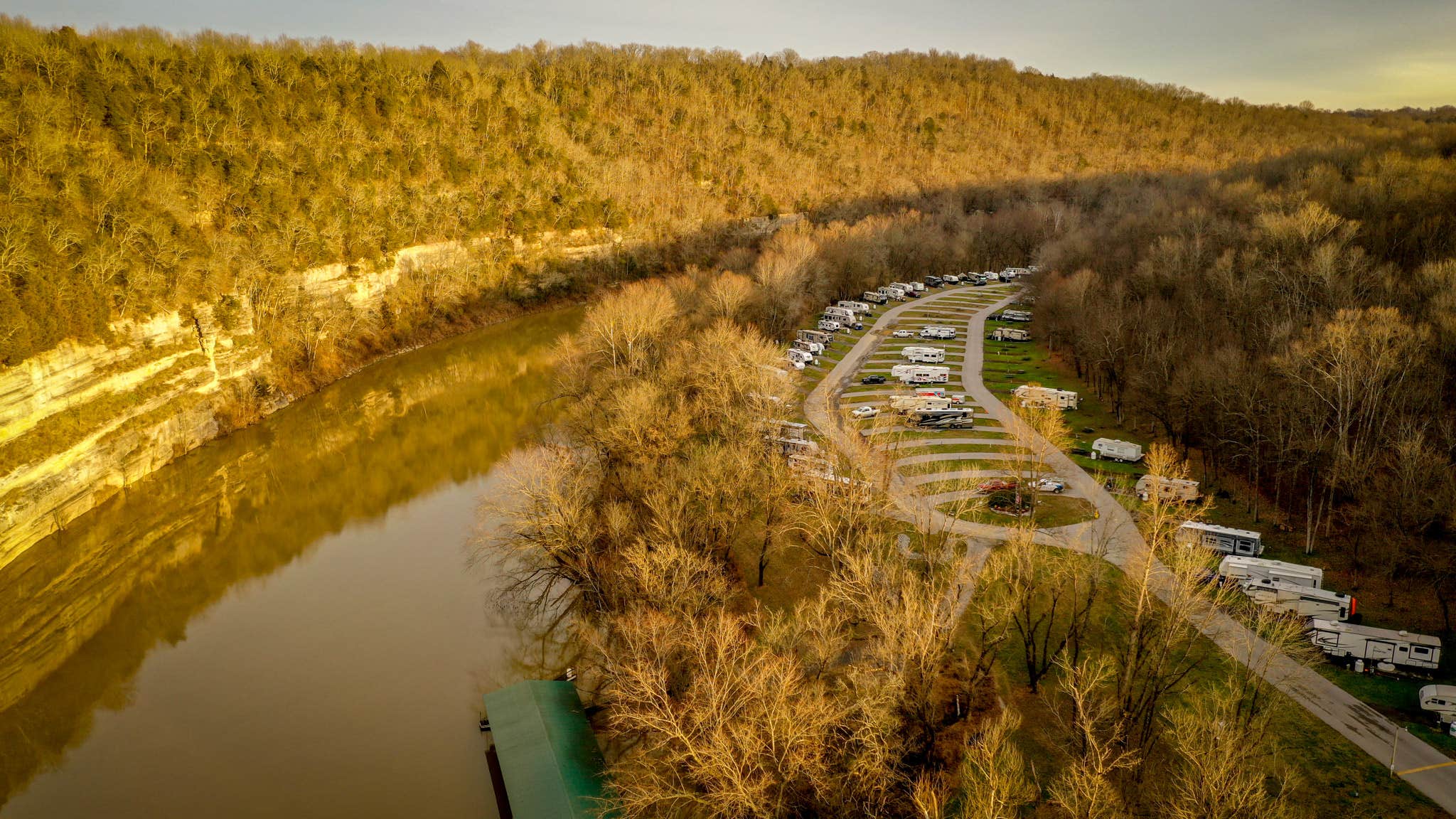 Cummins Ferry RV Park, Campground on the Kentucky River