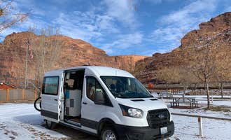 Camping near Goose Island Campground: Sun Outdoors Arches Gateway, Moab, Utah