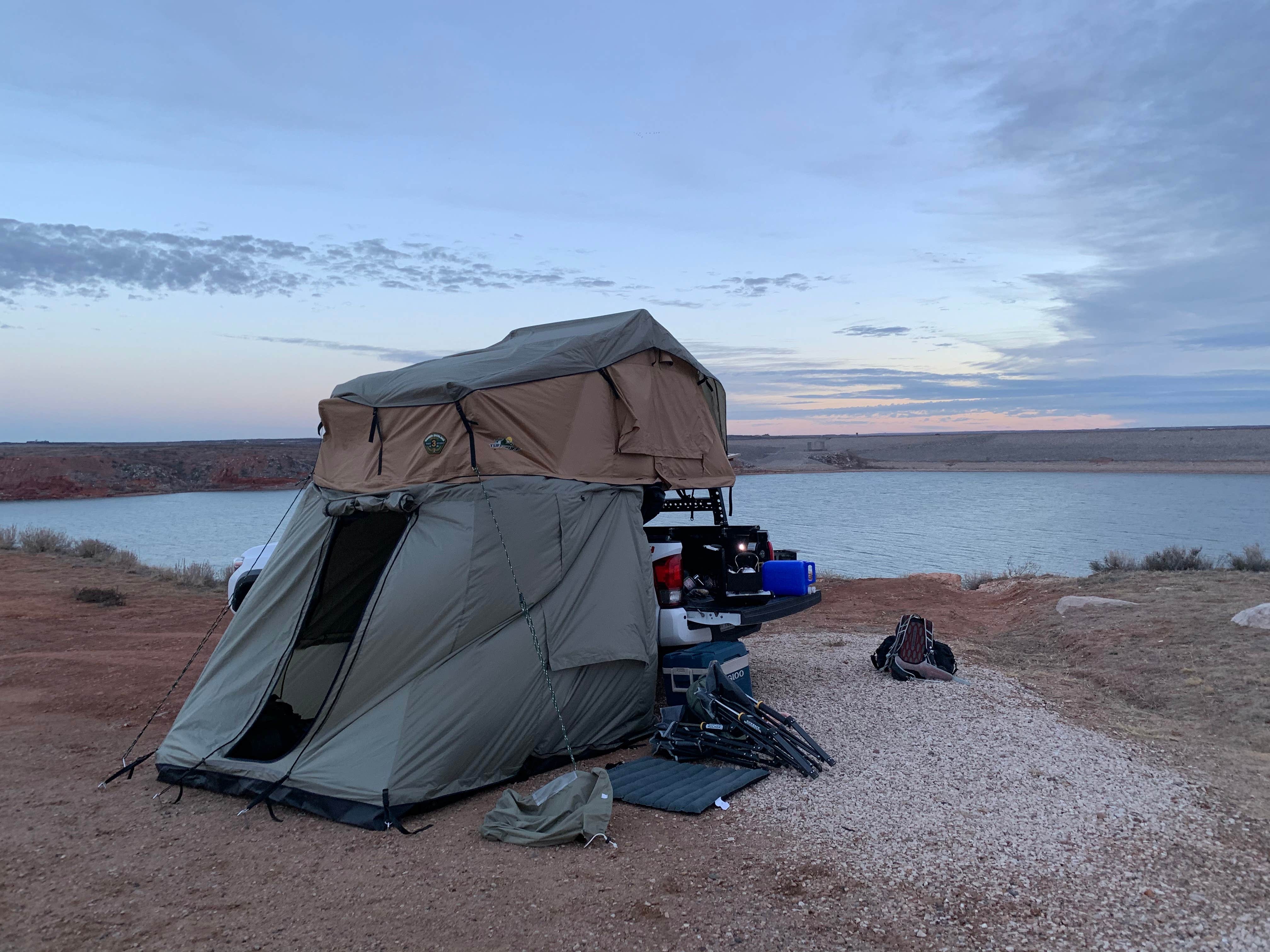 Camper-submitted photo at Sanford-Yake Campground — Lake Meredith National Recreation Area near Lake Meredith National Recreation Area