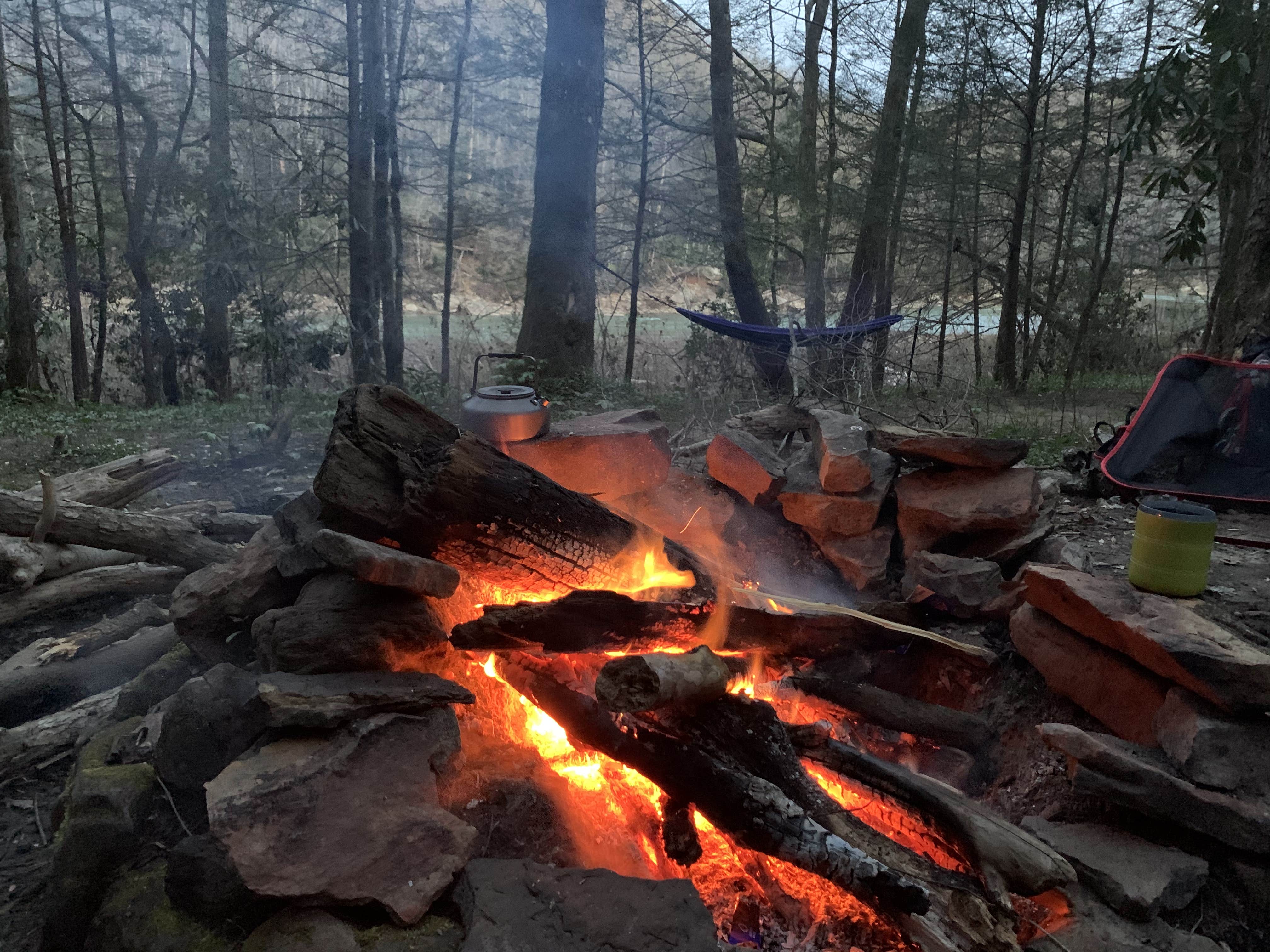 Camper-submitted photo at Bear Creek Horse Camp — Big South Fork National River and Recreation Area near Stearns, KY