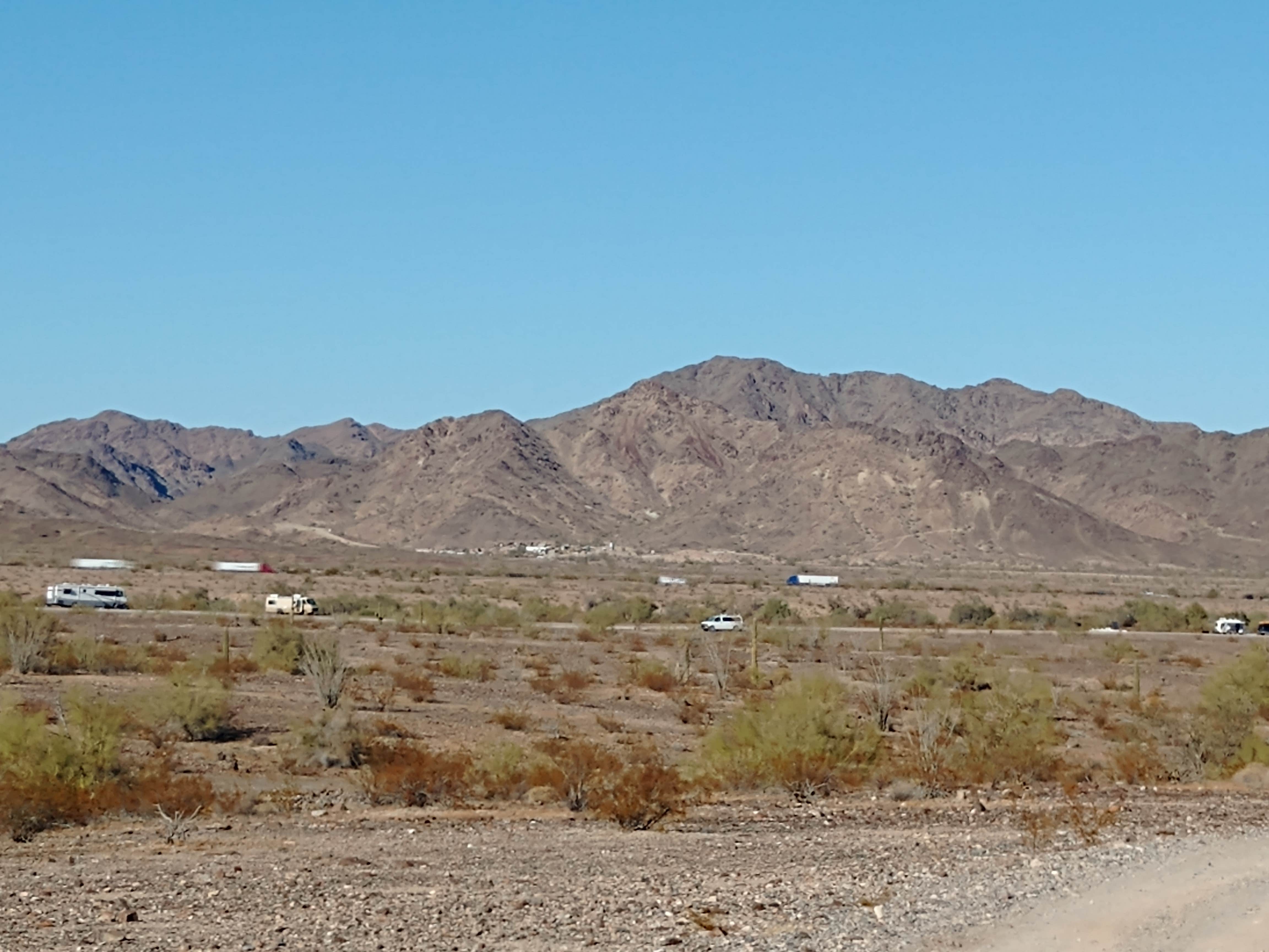 Camper-submitted photo at Dome Rock Road BLM Dispersed Camping Area near Blythe, CA