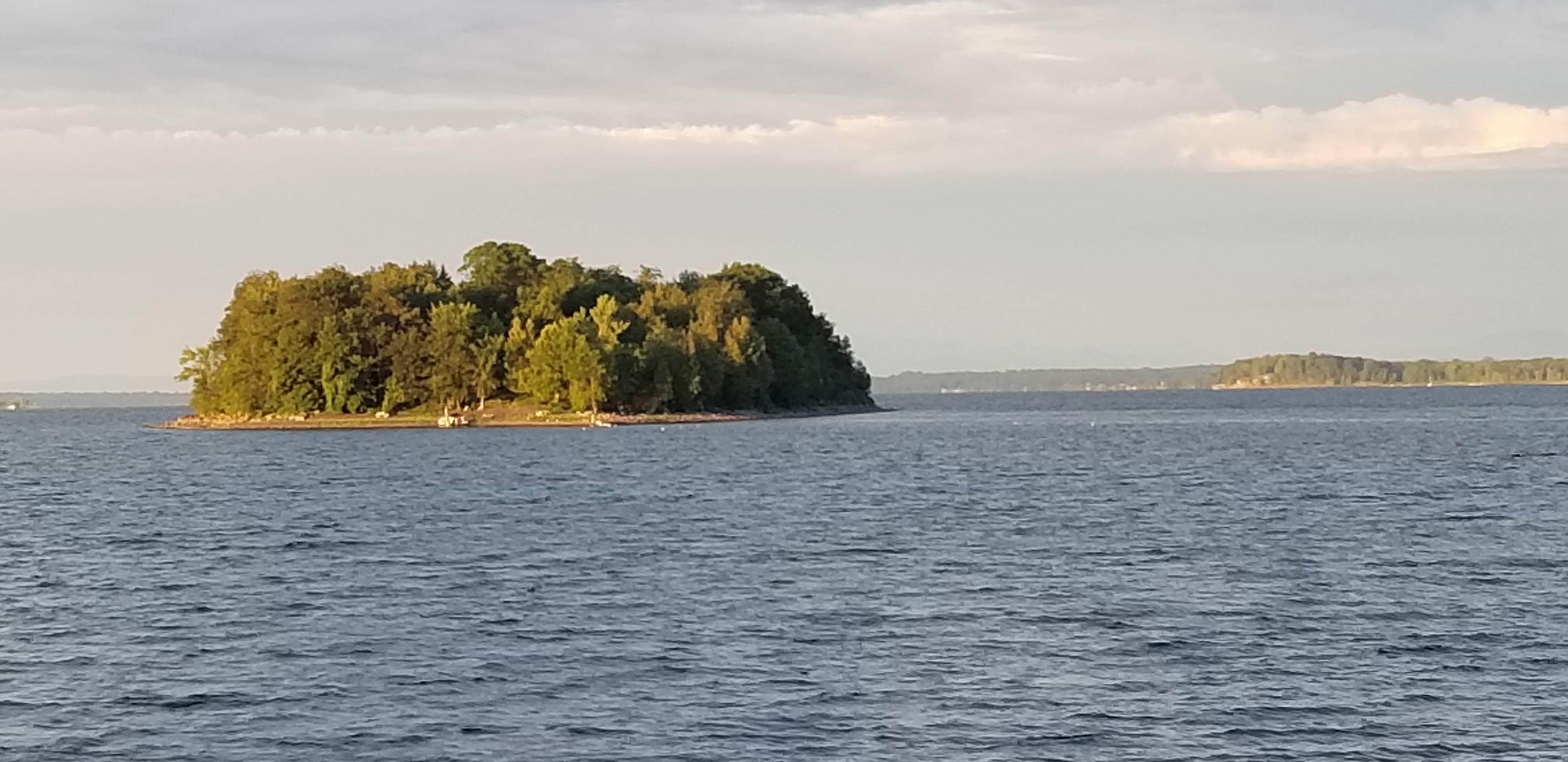 Camper-submitted photo at Burton Island State Park Campground near Swanton, VT