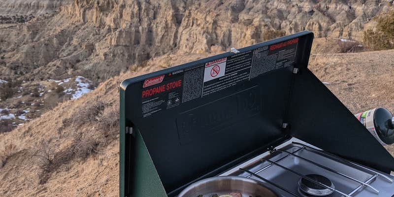 Camper submitted image from Angel Peak Scenic View Campground